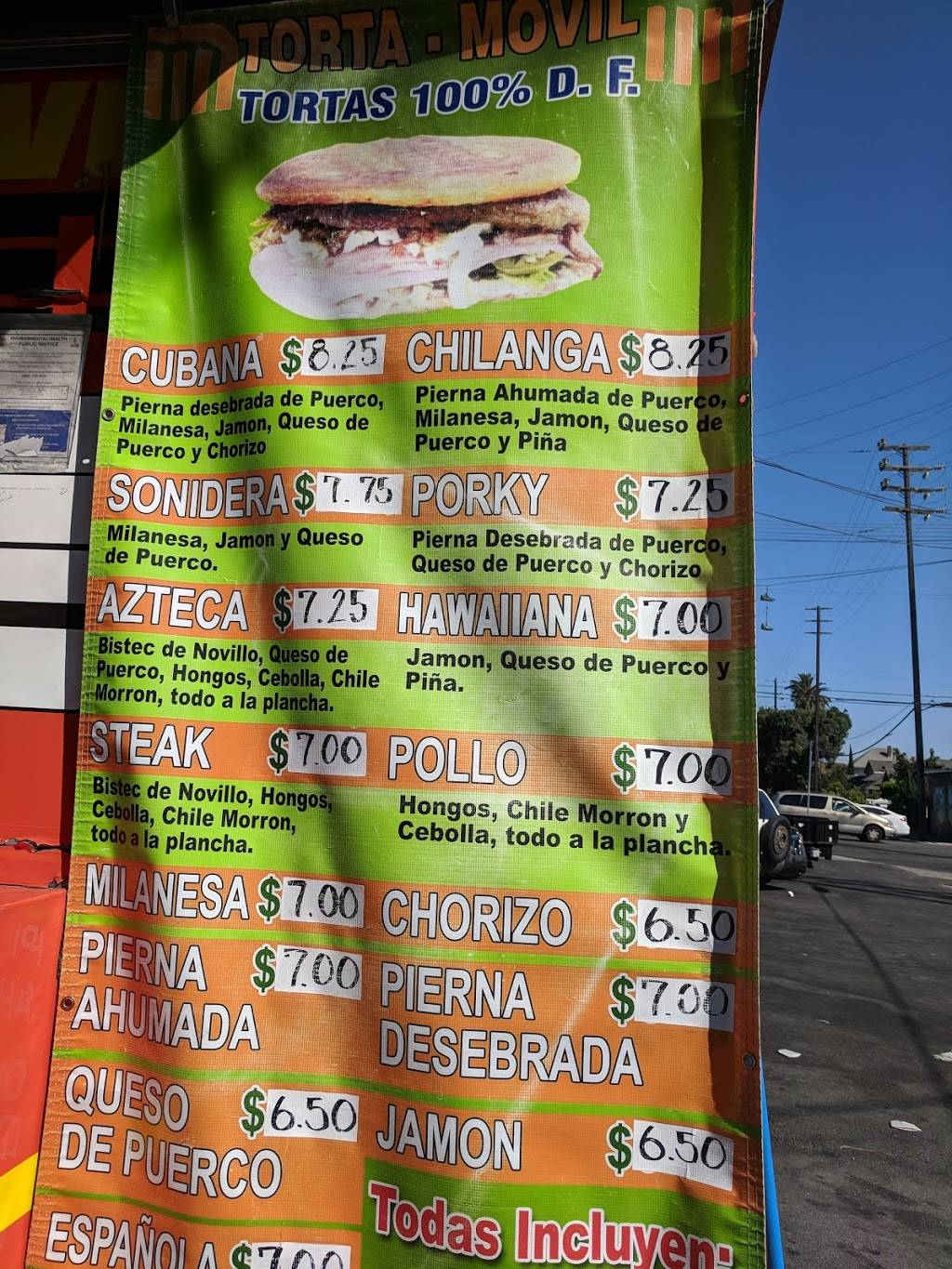 Torta Movil | restaurant | 2623 San Pedro St, Los Angeles, CA 90011, USA | 3235733968 OR +1 323-573-3968