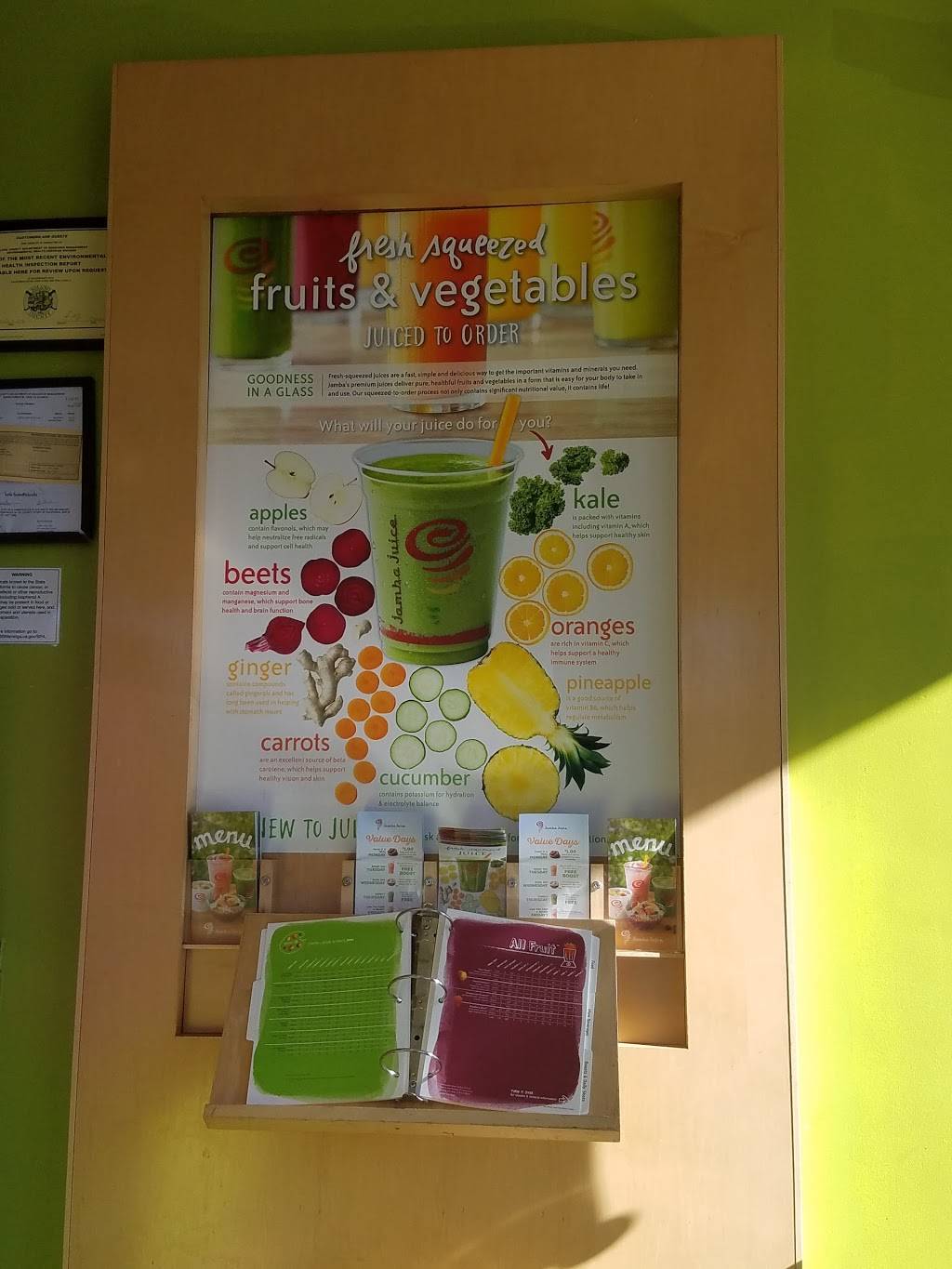 Jamba Juice Vacaville Commons | restaurant | 2091-A Harbison Dr, Vacaville, CA 95687, USA | 7074518403 OR +1 707-451-8403