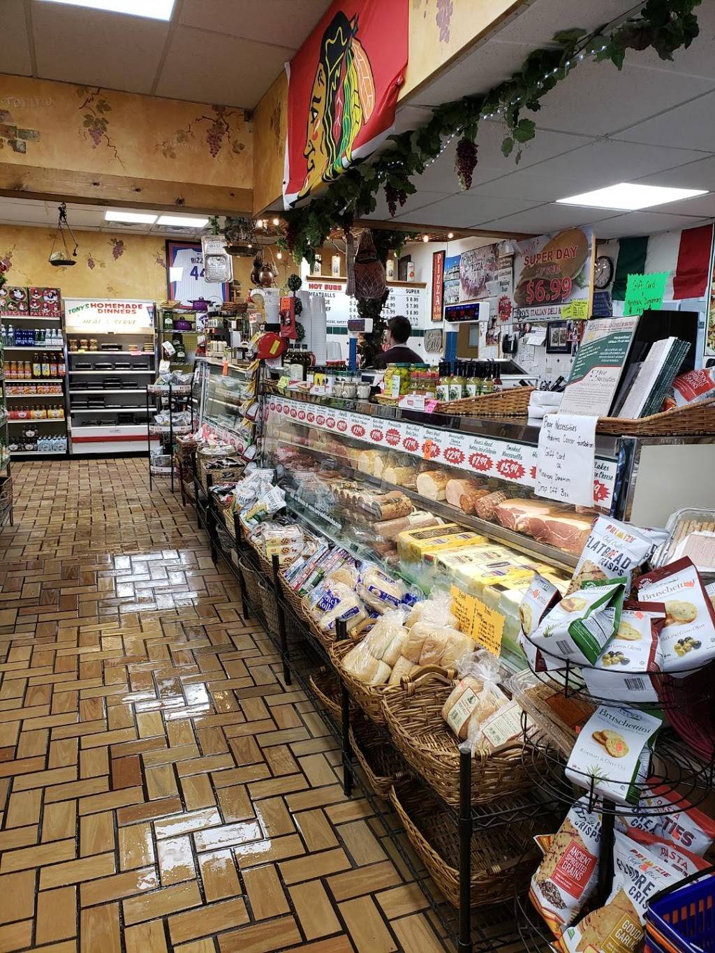 Tonys Italian Deli & Subs | cafe | 6708 N Northwest Hwy, Chicago, IL 60631, USA | 7736310055 OR +1 773-631-0055