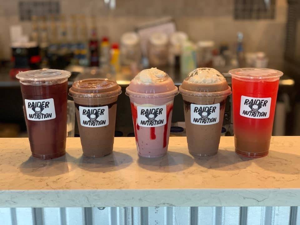 Raider Nutrition | restaurant | 2041 N, TX-78 Ste. 100, Wylie, TX 75098, USA | 9723337887 OR +1 972-333-7887