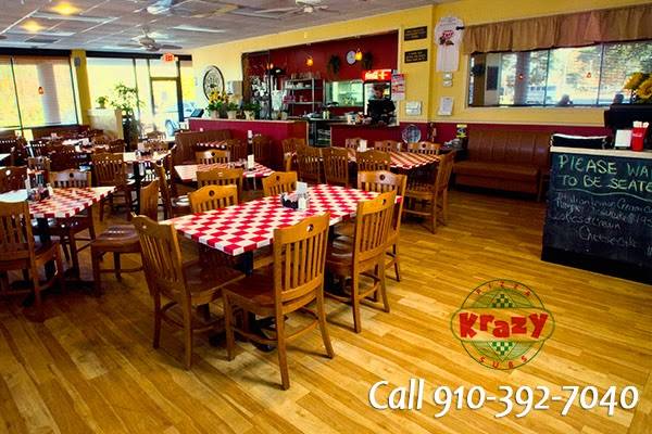 Krazy Pizza, Pasta, Salads & Subs | meal takeaway | 1616 Shipyard Blvd # 3, Wilmington, NC 28412, USA | 9103927040 OR +1 910-392-7040