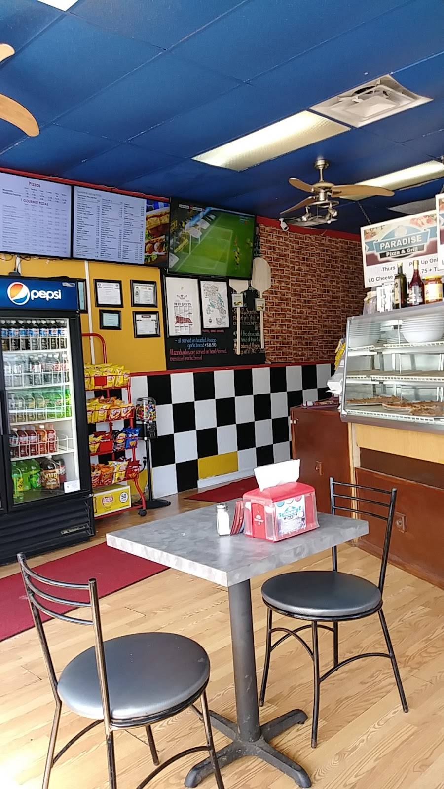 Paradise Pizza & Grill | restaurant | 400 N Main St, Southington, CT 06489, USA | 8606214000 OR +1 860-621-4000