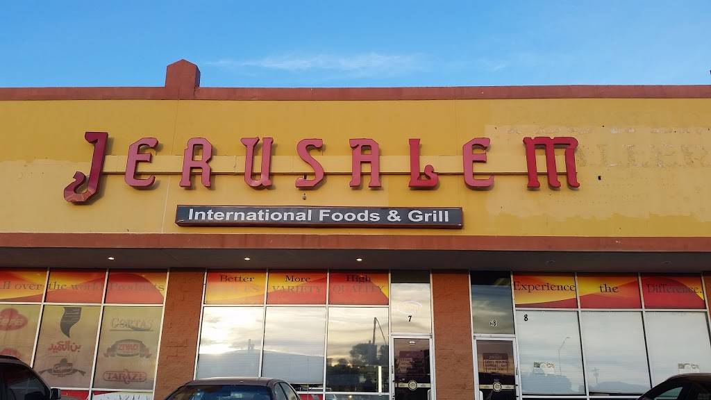 Jerusalem International Foods | restaurant | 5360 N Mesa St # F6, El Paso, TX 79912, USA | 9152319600 OR +1 915-231-9600