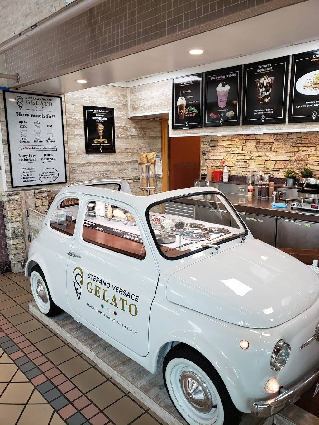 Stefano Versace Gelato | bakery | 1441 Tamiami Trail Unit #627, Port Charlotte, FL 33948, USA | 9412352368 OR +1 941-235-2368