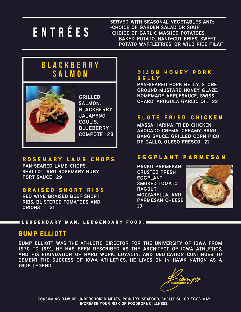 Bumps Restaurant | restaurant | 1380 Melrose Ave, Iowa City, IA 52242, USA | 3193359662 OR +1 319-335-9662