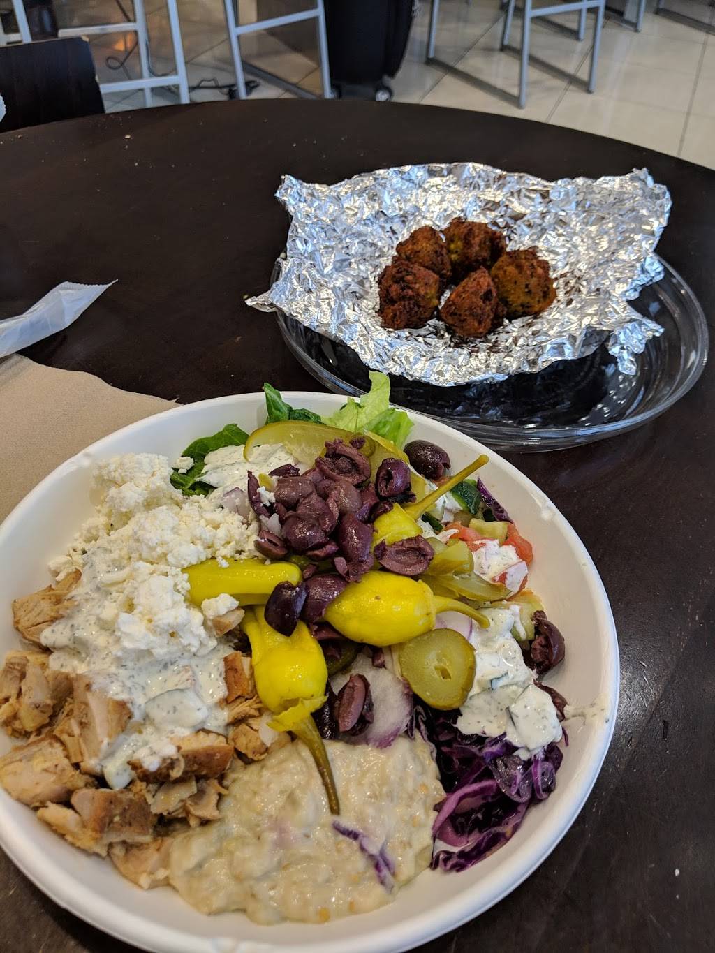 Garbanzo Mediterranean Fresh | meal takeaway | Hartsfield-Jackson Atlanta International Airport, 6000 North Terminal, Parkway, Atlanta, GA 30337, USA | 4047625576 OR +1 404-762-5576