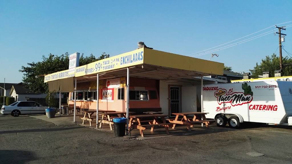 El Taco Man and Burgers | restaurant | 407 N Kaweah Ave, Exeter, CA 93221, USA | 5597048966 OR +1 559-704-8966