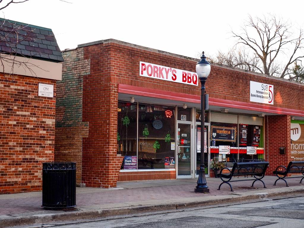Porkys BBQ | restaurant | 41 S Dunton Ave, Arlington Heights, IL 60005, USA | 8477493100 OR +1 847-749-3100