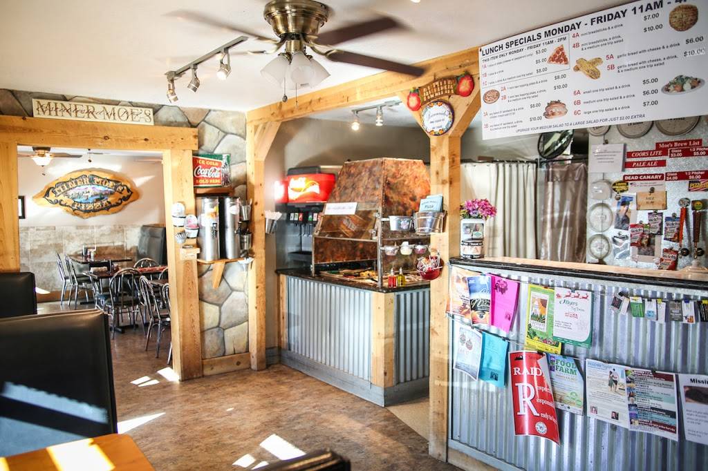 Miner Moes Pizza | restaurant | 102 Argall Way, Nevada City, CA 95959, USA | 5302650284 OR +1 530-265-0284