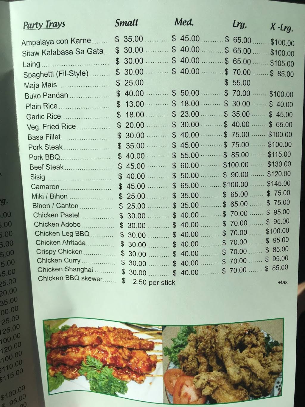 Bulakenyos | restaurant | 3331 Markham Rd, Scarborough, ON M1X 1S8, Canada | 6477483246 OR +1 647-748-3246