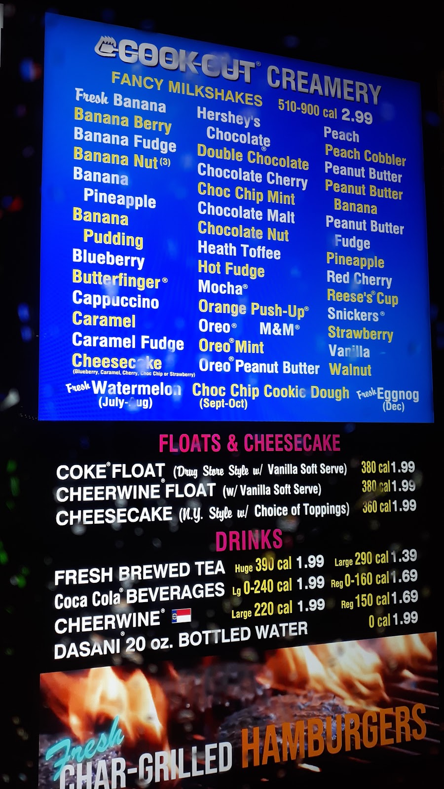 Cook Out | restaurant | 1700 Cotton Grove Rd, Lexington, NC 27292, USA | 8665470011 OR +1 866-547-0011