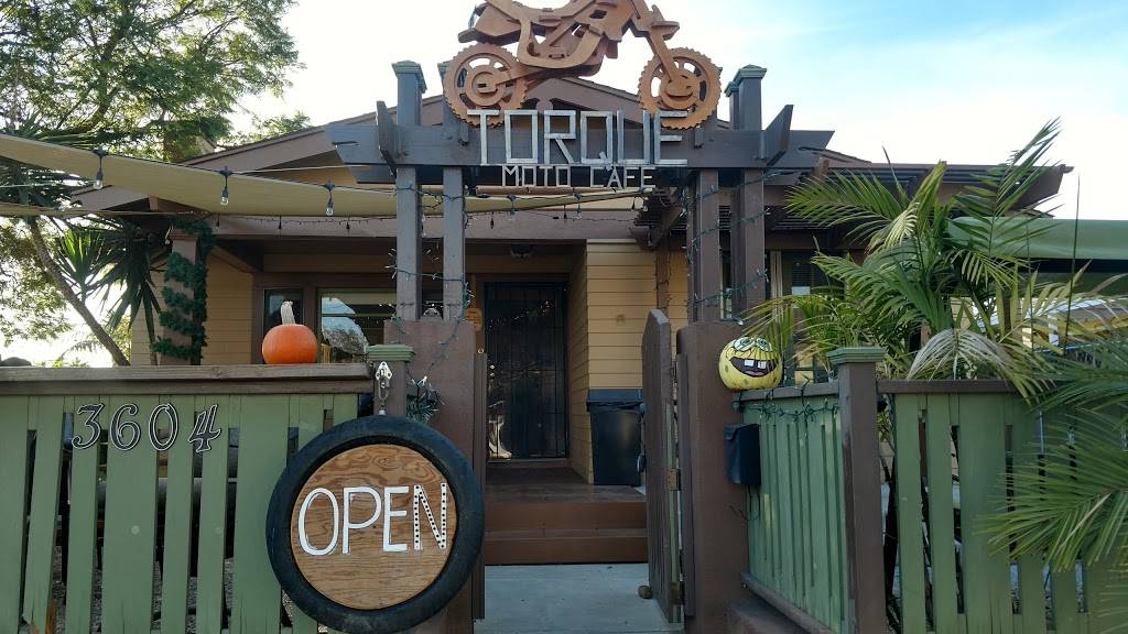 Torque Moto Cafe | cafe | 3604 30th St, San Diego, CA 92104, USA | 6199929640 OR +1 619-992-9640