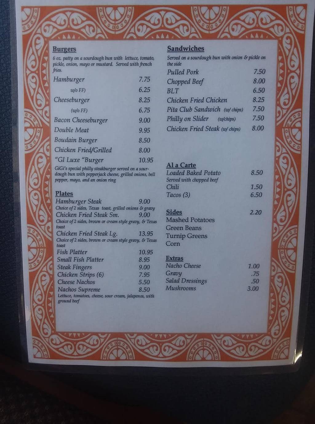 GiGis Kountry Kitchen | restaurant | 13986 Hwy 69 North, Village Mills, TX 77663, USA | 4098342829 OR +1 409-834-2829