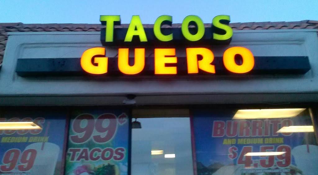 Tacos Guero | restaurant | 323 E Palmdale Blvd, Palmdale, CA 93550, USA | 6615759878 OR +1 661-575-9878