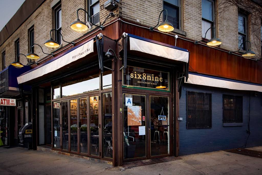 six8nine | restaurant | 689 Washington Ave, Brooklyn, NY 11238, USA | 3474420443 OR +1 347-442-0443