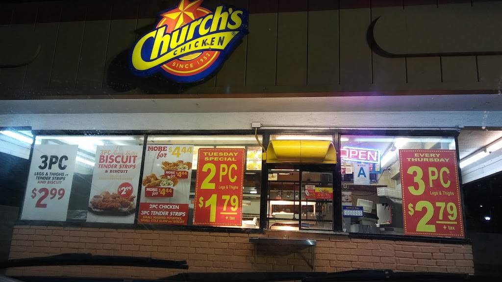 Churchs Chicken | restaurant | 261 E Vernon Ave, Los Angeles, CA 90011, USA | 3238468738 OR +1 323-846-8738