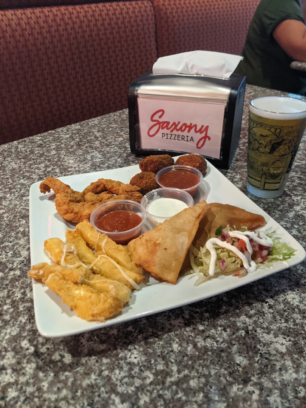 Saxony Pizzeria | restaurant | 13578 E 131st St Ste 105, Fishers, IN 46037, USA | 3177769070 OR +1 317-776-9070