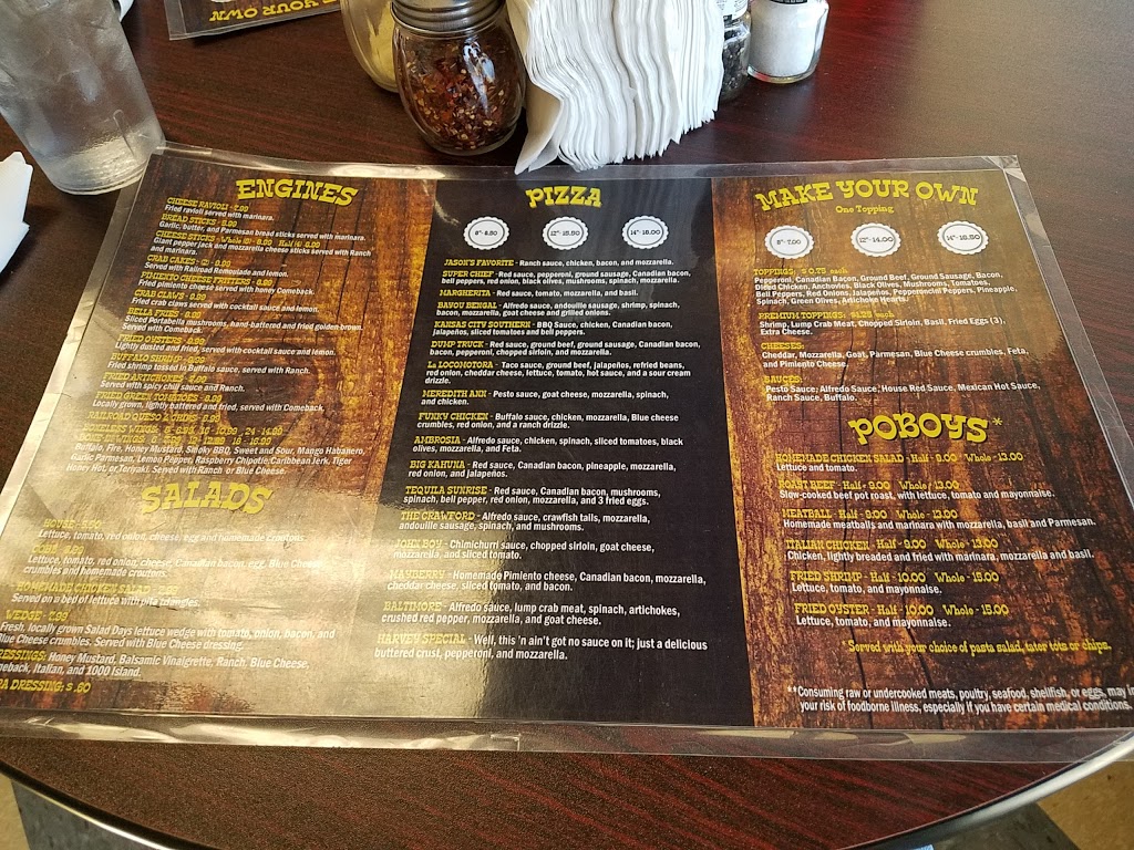 Railroad Pizza Company | restaurant | 4834 E Main St, Flora, MS 39071, USA | 6018797700 OR +1 601-879-7700