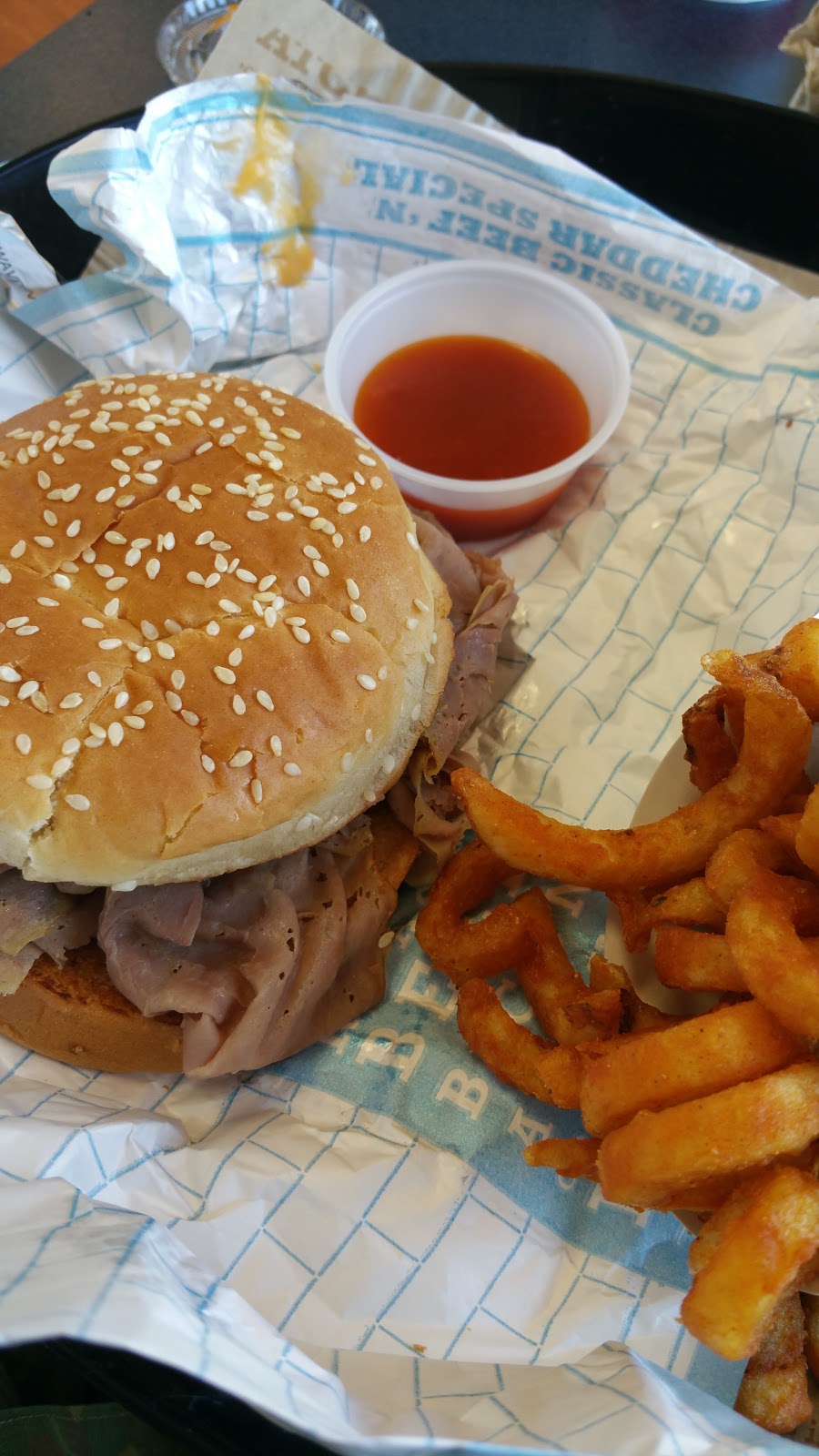 Arbys | meal takeaway | 9001 W US-98, Pensacola, FL 32506, USA | 8504582182 OR +1 850-458-2182