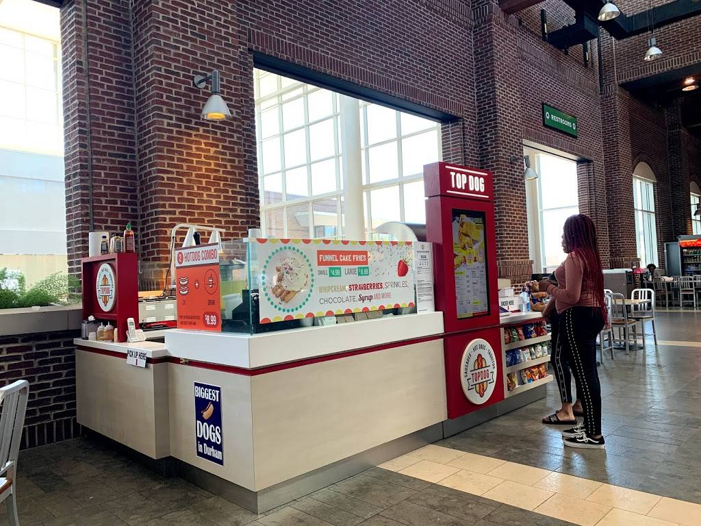 TopDog "The Boss of Dogs" | restaurant | Food Court, 6910 Fayetteville Rd, Durham, NC 27713, USA | 9197684326 OR +1 919-768-4326