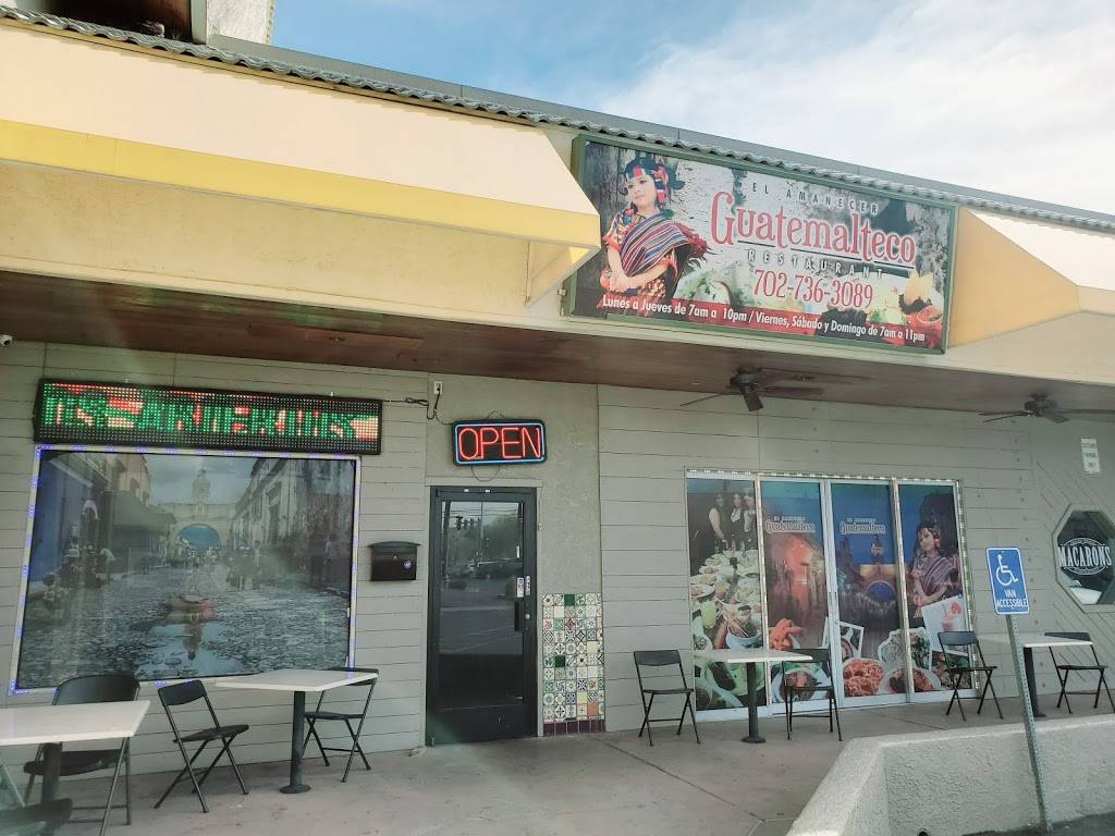 El Amanecer Guatemalteco | restaurant | 4632 South Maryland Parkway suite #17-18, Las Vegas, NV 89119, USA | 7027363089 OR +1 702-736-3089