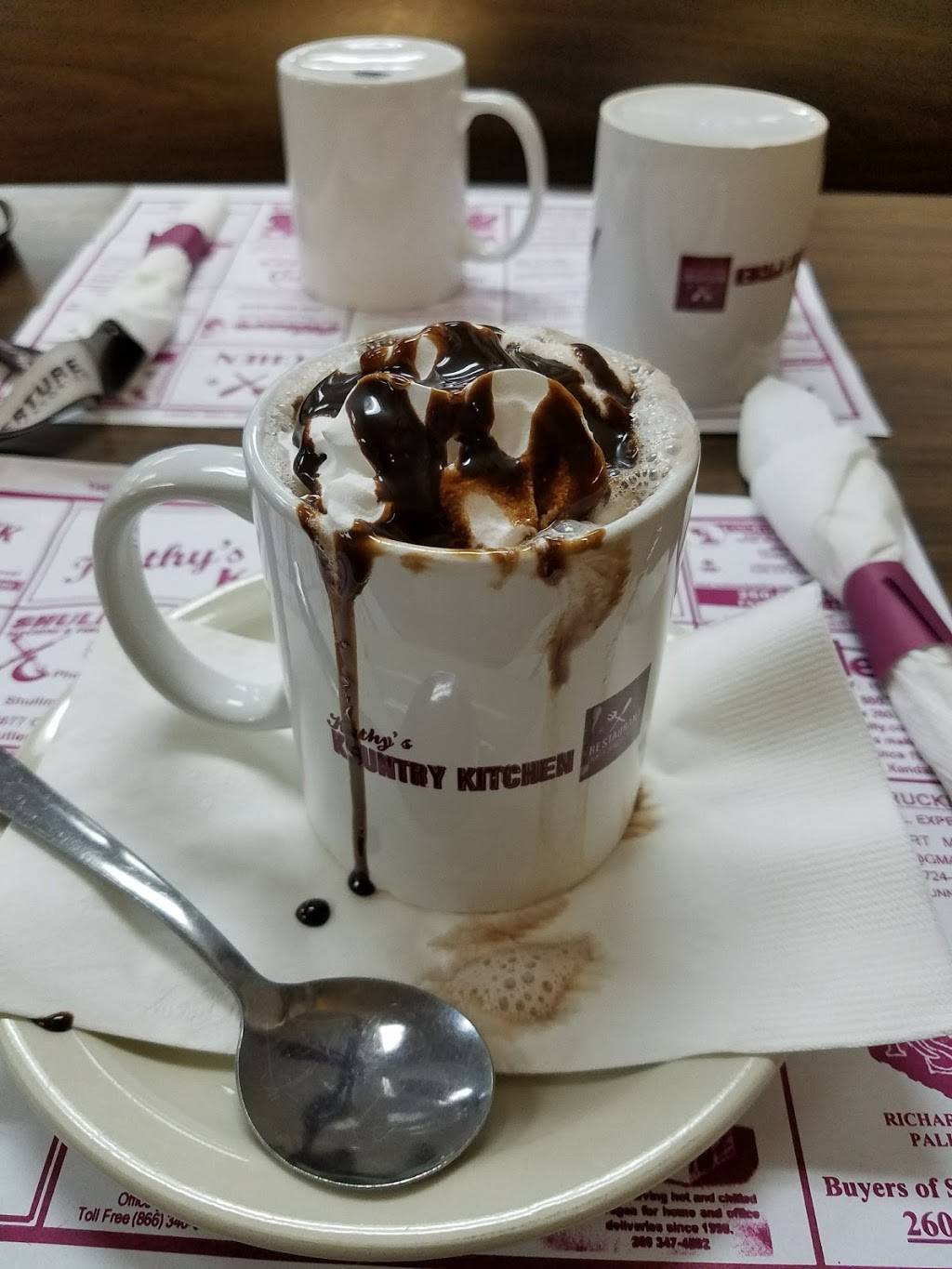 Kathys Kountry Kitchen | restaurant | 2819 US-6, Waterloo, IN 46793, USA | 2608378213 OR +1 260-837-8213