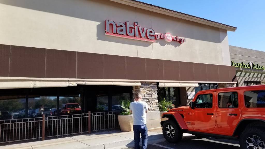 Native Grill & Wings | restaurant | 4972 S Power Rd, Mesa, AZ 85212, USA | 4809887029 OR +1 480-988-7029