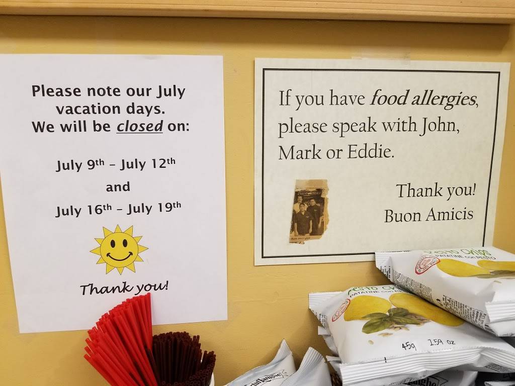 Buon Amici Deli | meal takeaway | 830 Scarsdale Ave, Scarsdale, NY 10583, USA | 9147235844 OR +1 914-723-5844