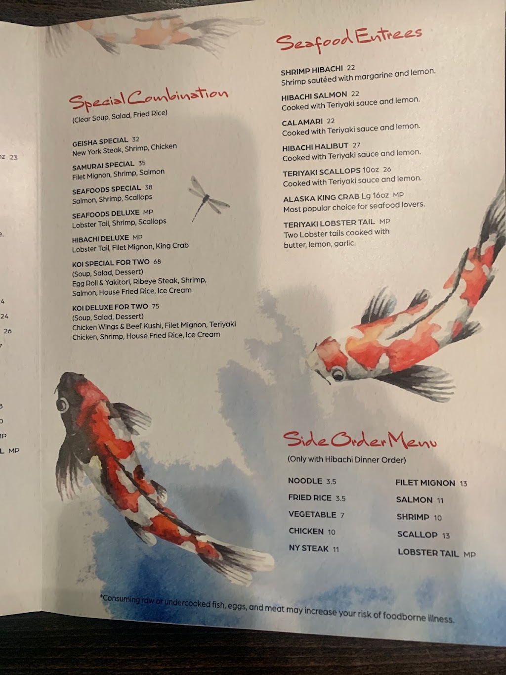 Koi Japansese Steakhouse & Sushi | restaurant | 10649 State St, Sandy, UT 84070, USA | 8015236022 OR +1 801-523-6022