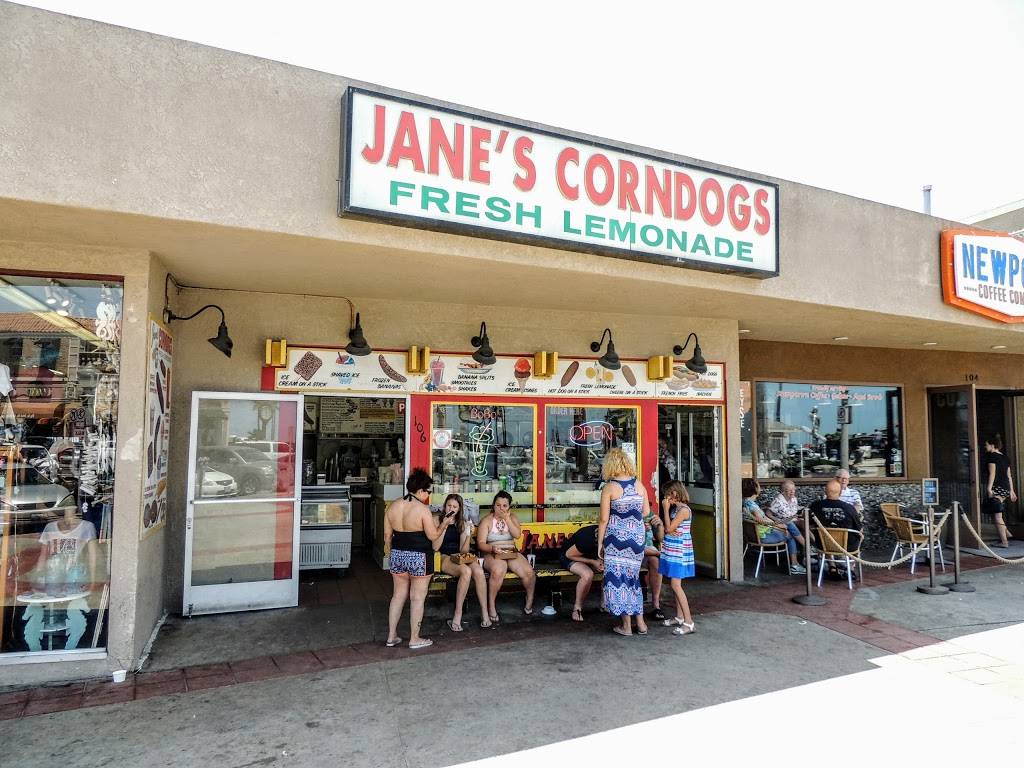 Janes Corndogs | restaurant | 106 Mc Fadden Pl, Newport Beach, CA 92663, USA | 9496751770 OR +1 949-675-1770
