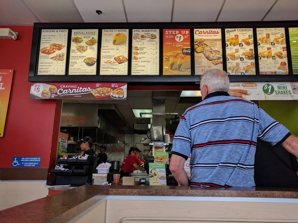 Del Taco | meal takeaway | 1641 Alameda St, Compton, CA 90220, USA | 3106082325 OR +1 310-608-2325