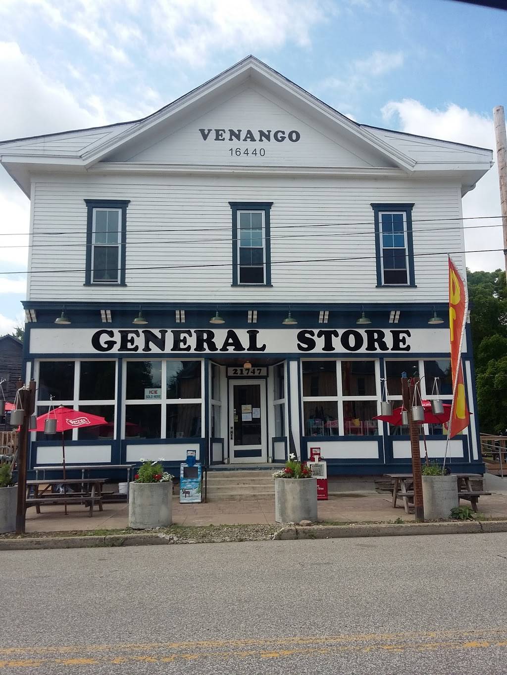 Venango General Store | restaurant | 21747 Cussewago St, Venango, PA 16440, USA | 8144225323 OR +1 814-422-5323