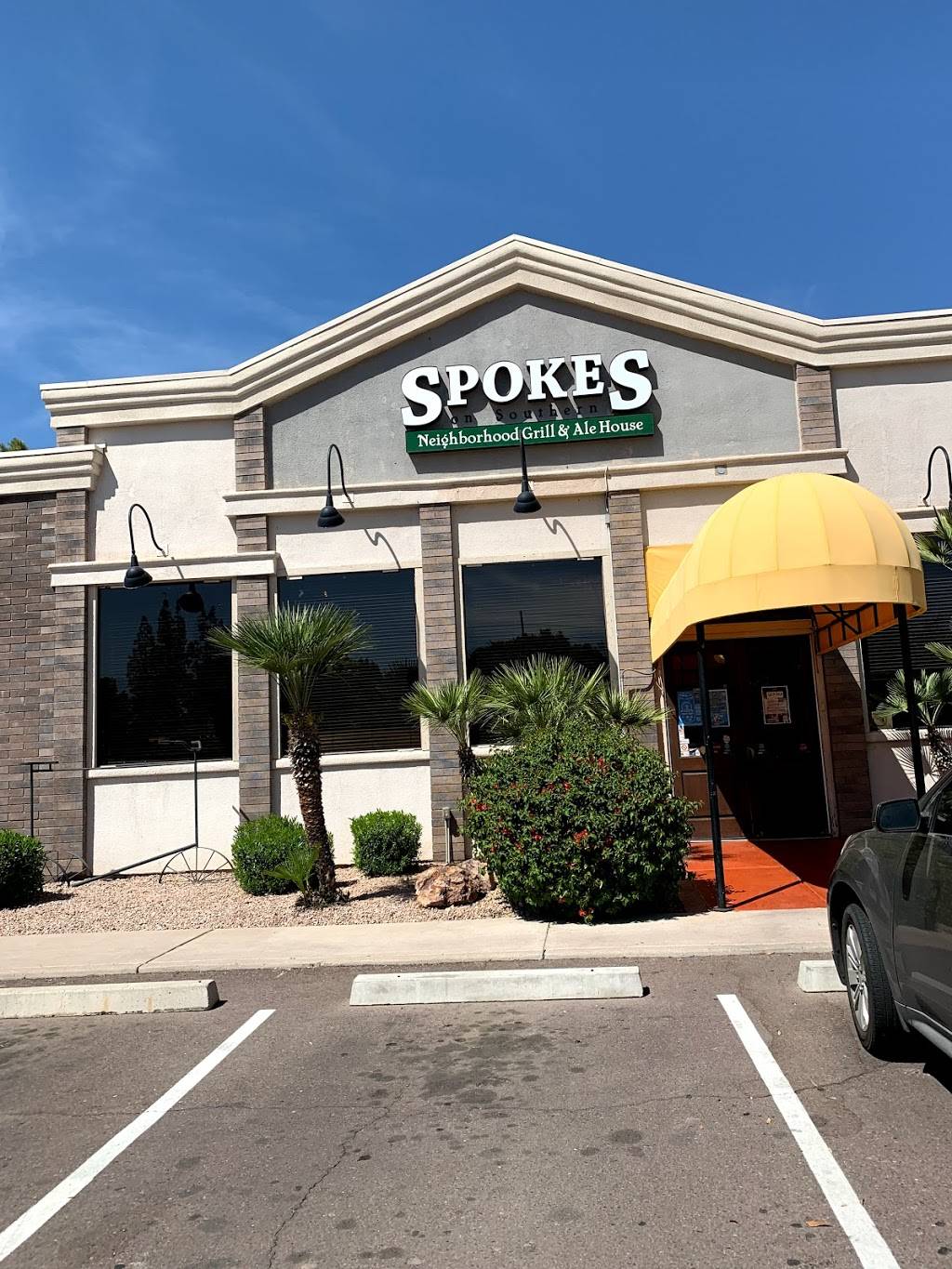 Spokes On Southern | restaurant | 1470 E Southern Ave, Tempe, AZ 85282, USA | 4803079920 OR +1 480-307-9920
