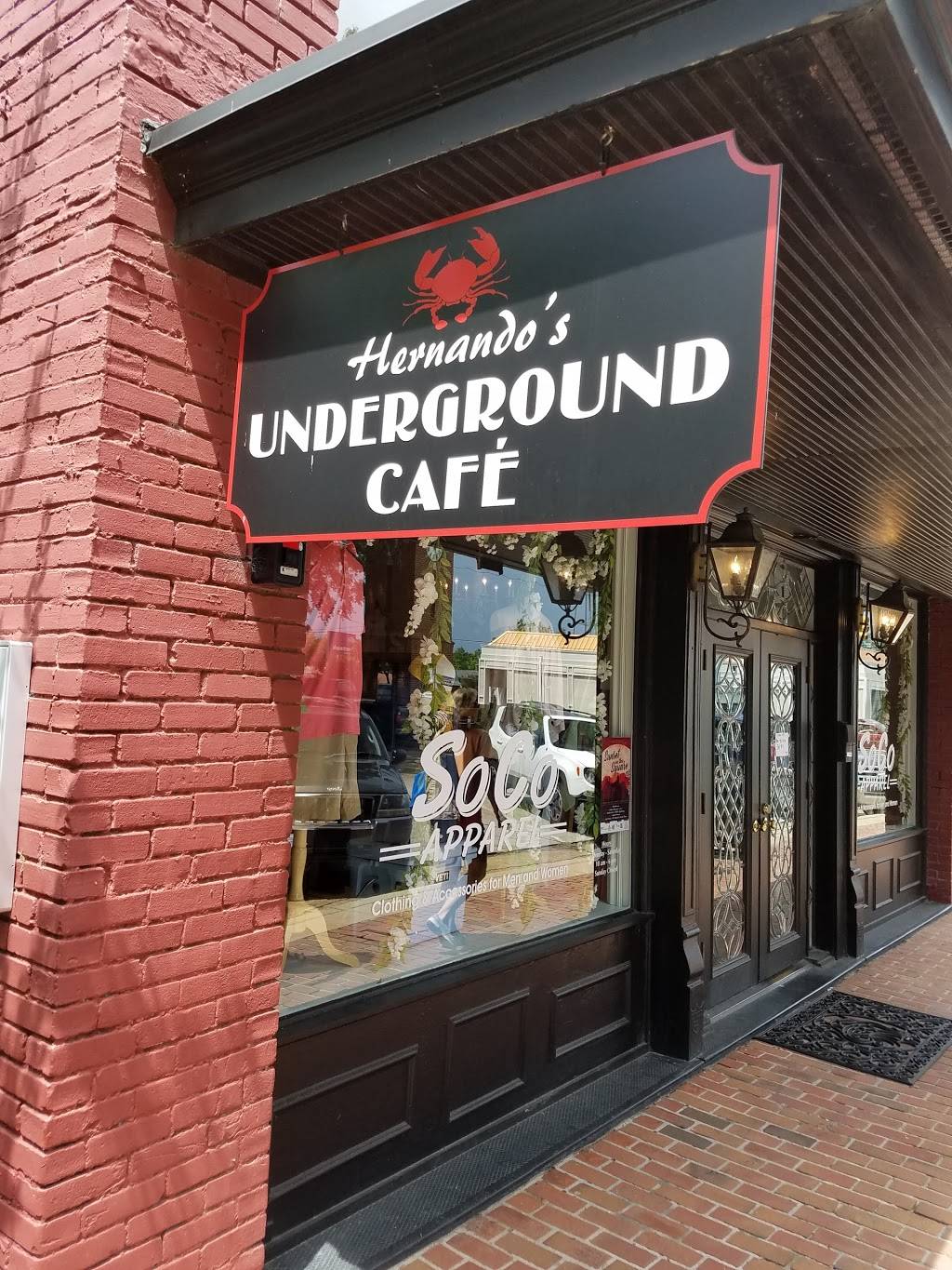 Underground Cafe | restaurant | 2476 Memphis St, Hernando, MS 38632, USA | 6622983135 OR +1 662-298-3135