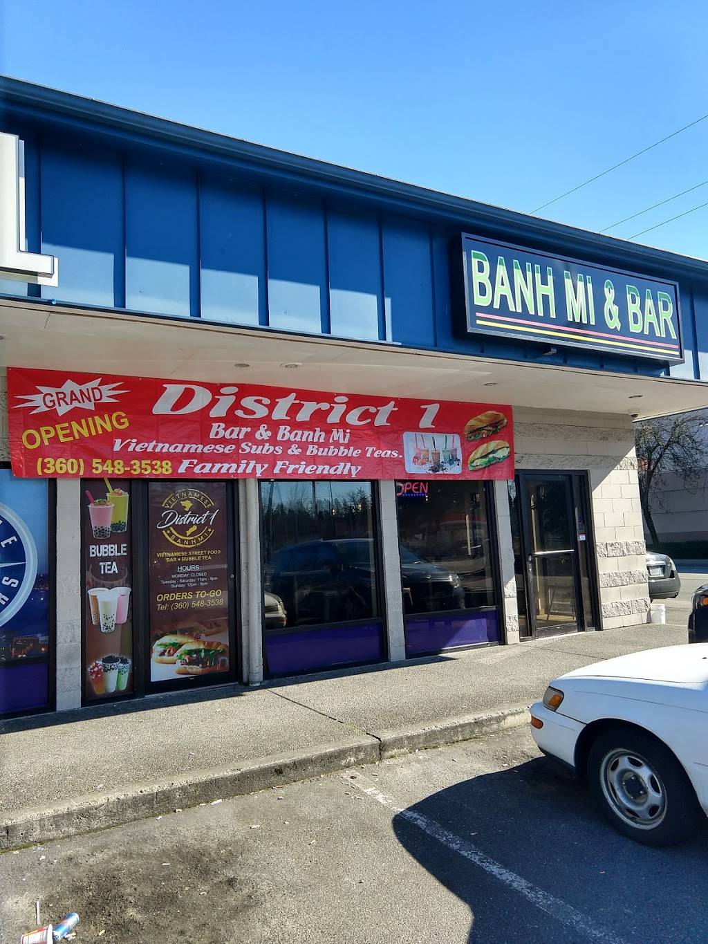 District 1 Banh Mi Restaurant and Bar. | restaurant | 10013 Shoultes Rd, Marysville, WA 98270, USA | 3605483538 OR +1 360-548-3538