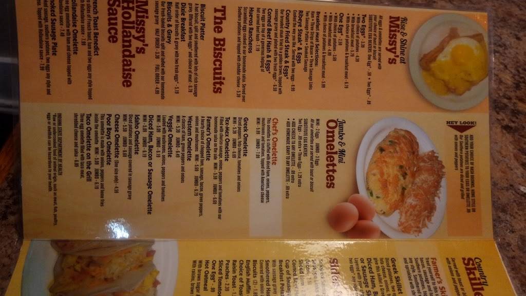 Missys Family Restaurant | restaurant | 503 N Buckeye St, Kokomo, IN 46901, USA | 7654506586 OR +1 765-450-6586