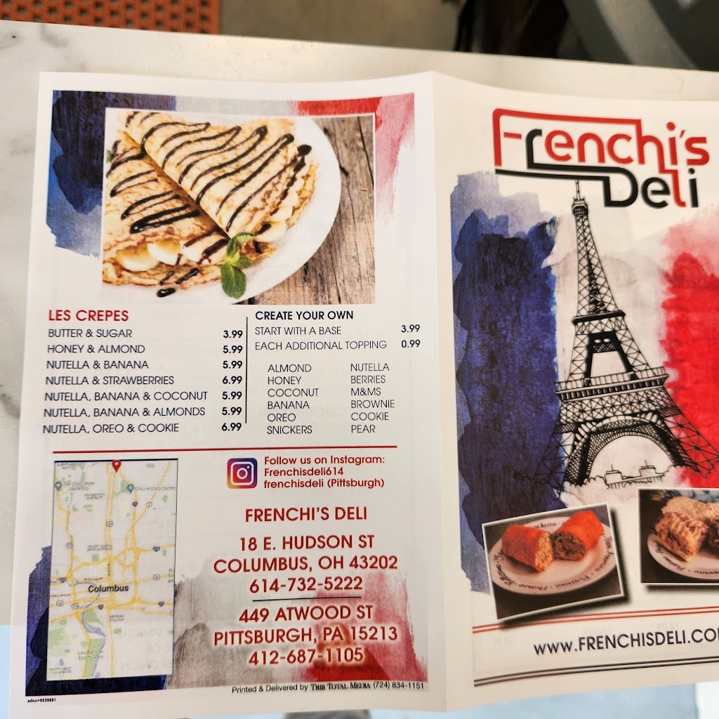 Frenchi’s Deli | restaurant | 18 E Hudson St, Columbus, OH 43202, USA | 6147325222 OR +1 614-732-5222