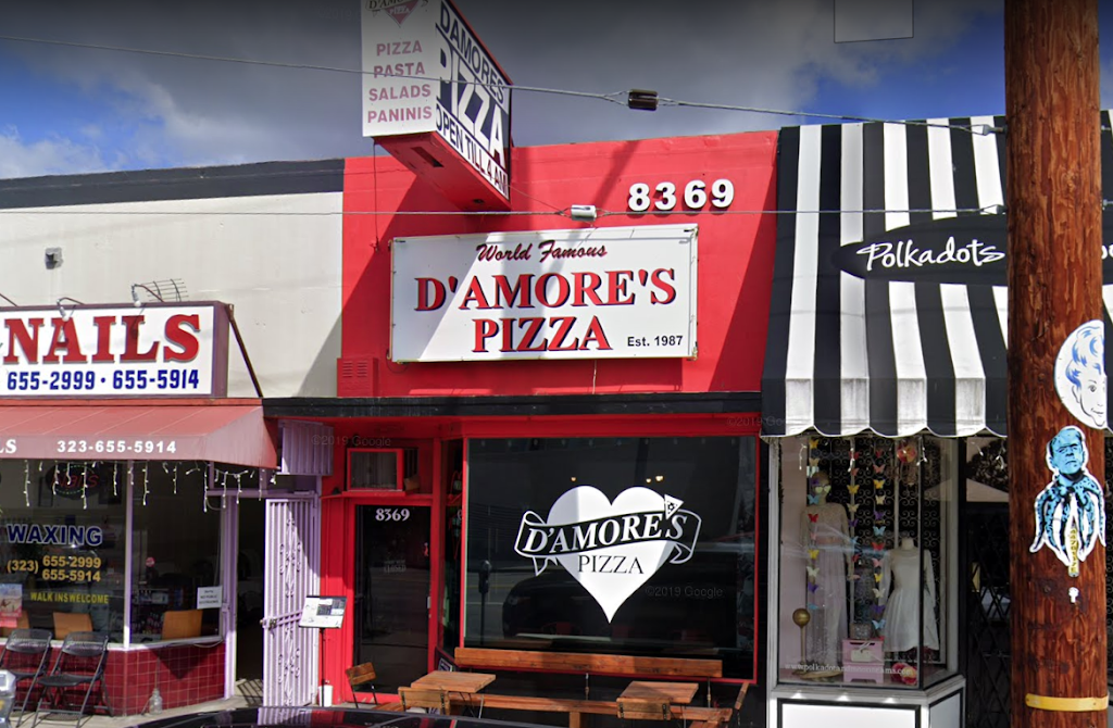 DAmores Pizza | meal delivery | 8369 W 3rd St #4312, Los Angeles, CA 90048, USA | 3239510070 OR +1 323-951-0070