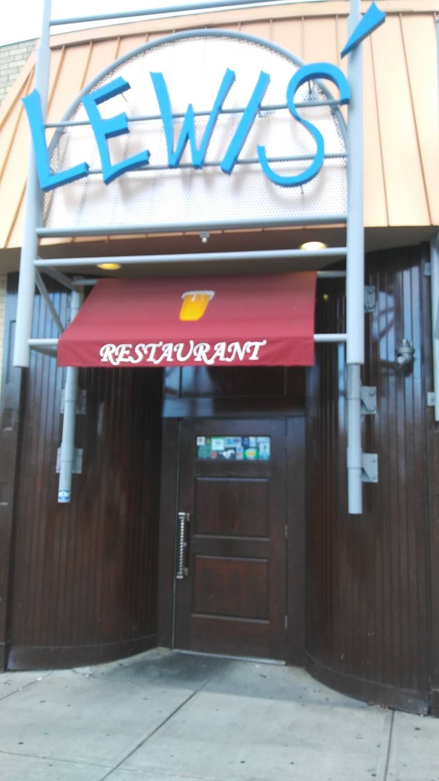 Lewis Restaurant & Grille | restaurant | 92 Central St, Norwood, MA 02062, USA | 7817628928 OR +1 781-762-8928