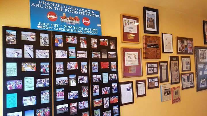 Frankies South Philly Cheesesteaks | restaurant | 2574 N Campbell Ave, Tucson, AZ 85719, USA | 5207952665 OR +1 520-795-2665