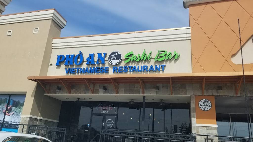 PHO AN SUSHI BAR 2 | restaurant | 16000 Stuebner Airline Rd Suite H, Spring, TX 77379, USA | 2815478015 OR +1 281-547-8015