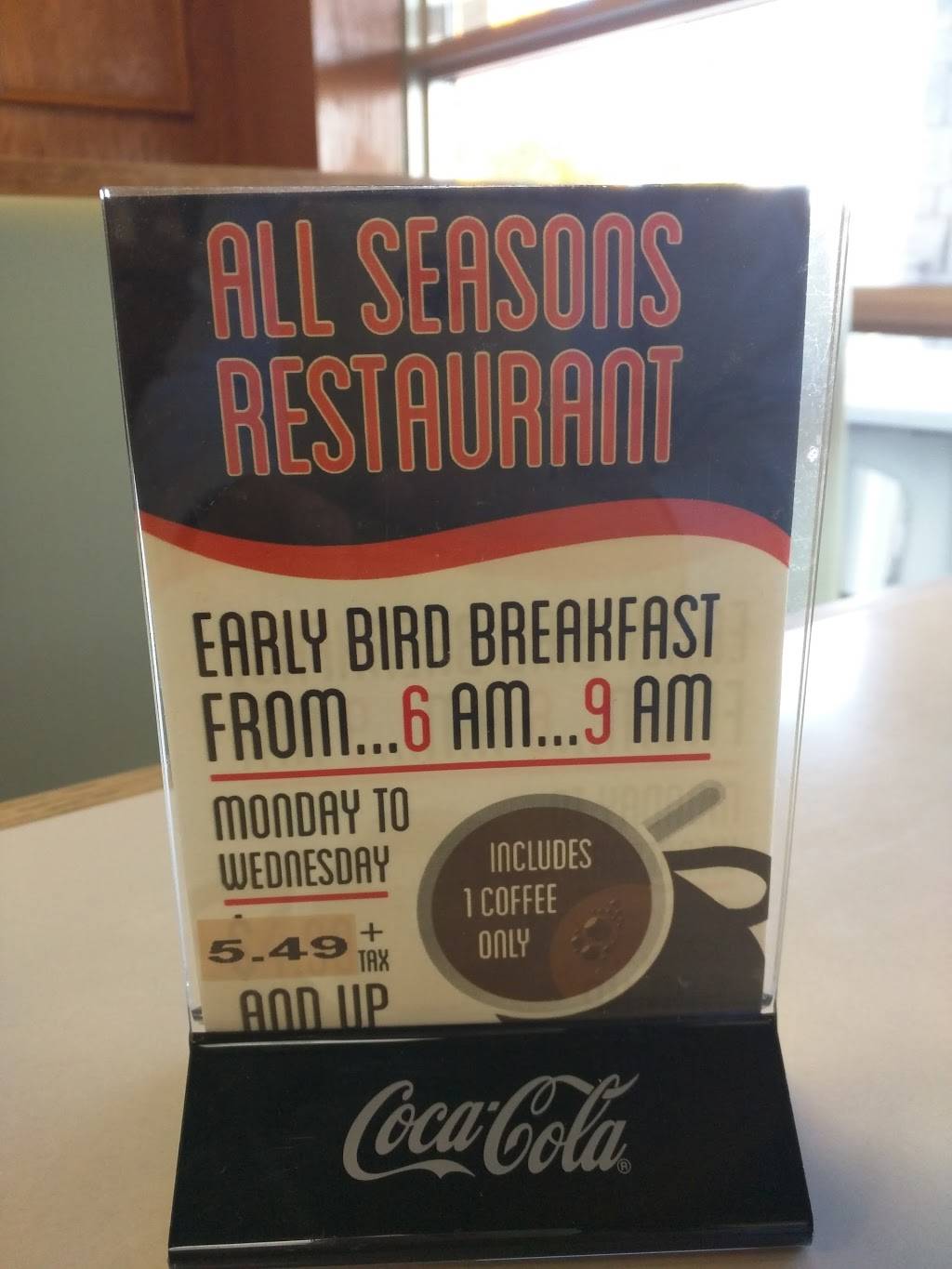 All Seasons Restaurant and Tavern | restaurant | 1460 Cyrville Rd, Gloucester, ON K1B 3L9, Canada | 6137496687 OR +1 613-749-6687