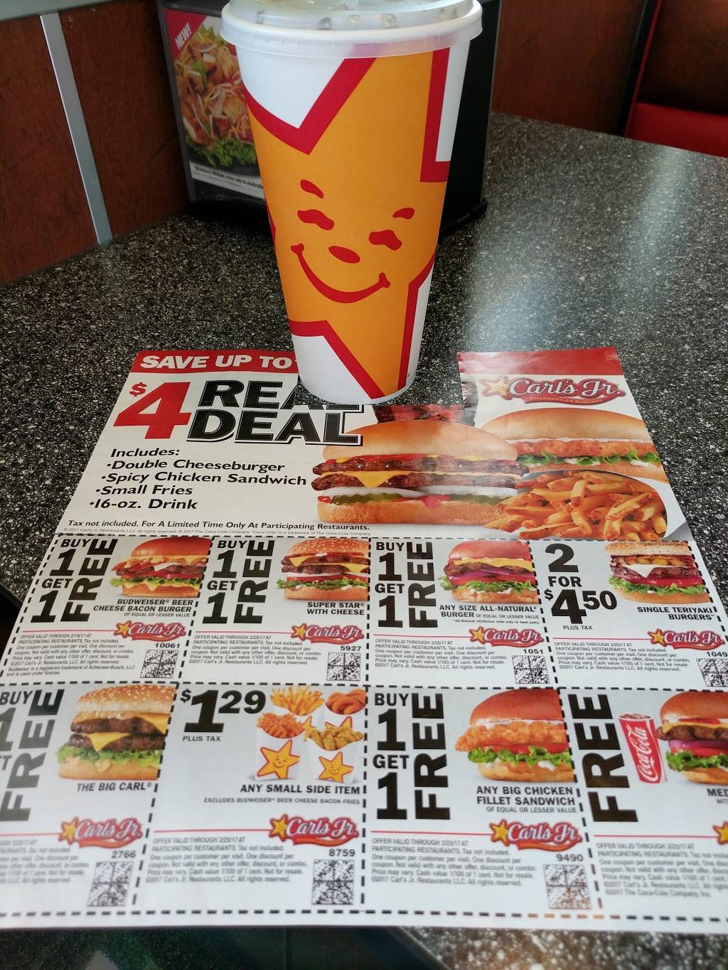 Carls Jr. / Green Burrito | restaurant | 1285 E Imperial Hwy, Placentia, CA 92870, USA | 7149964290 OR +1 714-996-4290