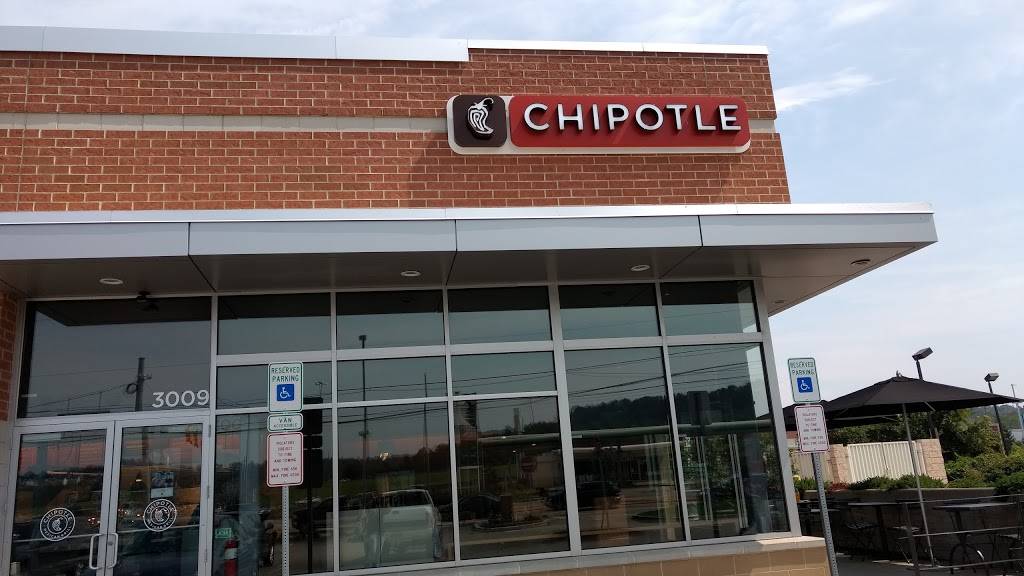 Chipotle Mexican Grill | restaurant | 3009 Washington Pike, Bridgeville, PA 15017, USA | 4122216515 OR +1 412-221-6515