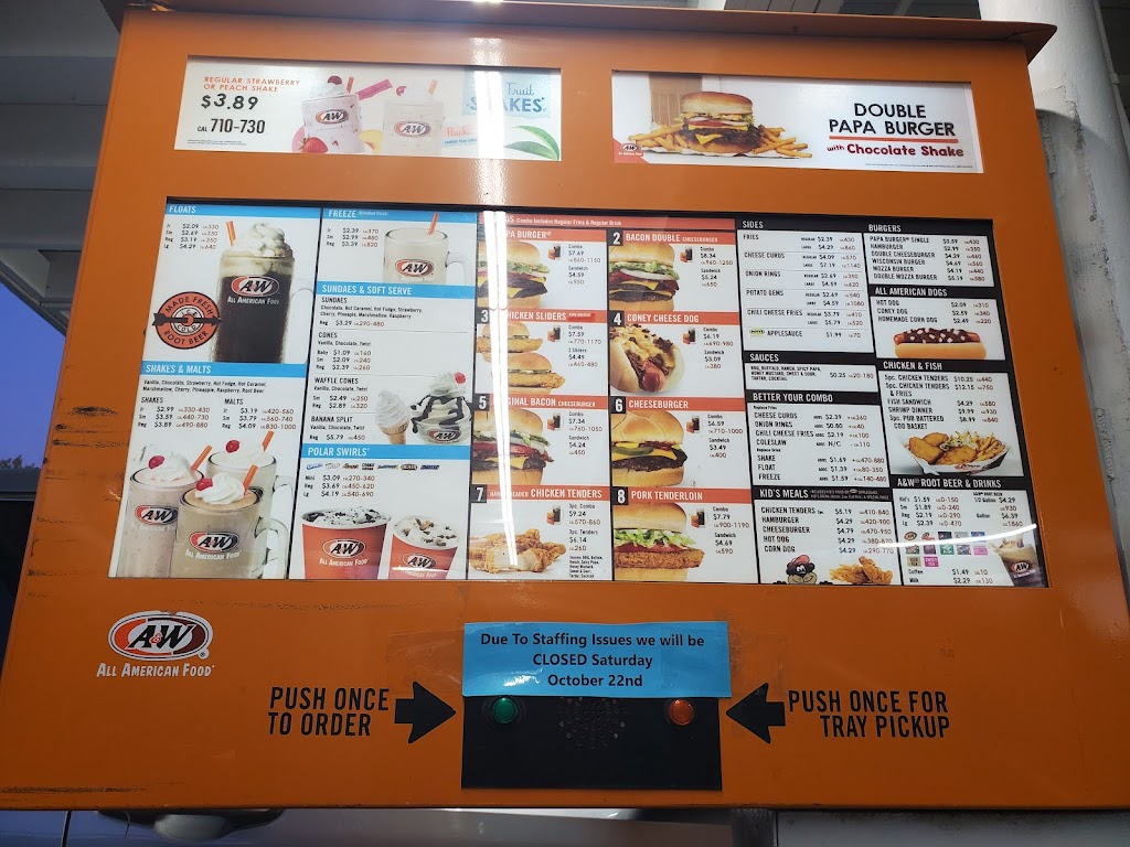 A&W Restaurant | restaurant | 1140 N 6th St, Greybull, WY 82426, USA | 3077652312 OR +1 307-765-2312