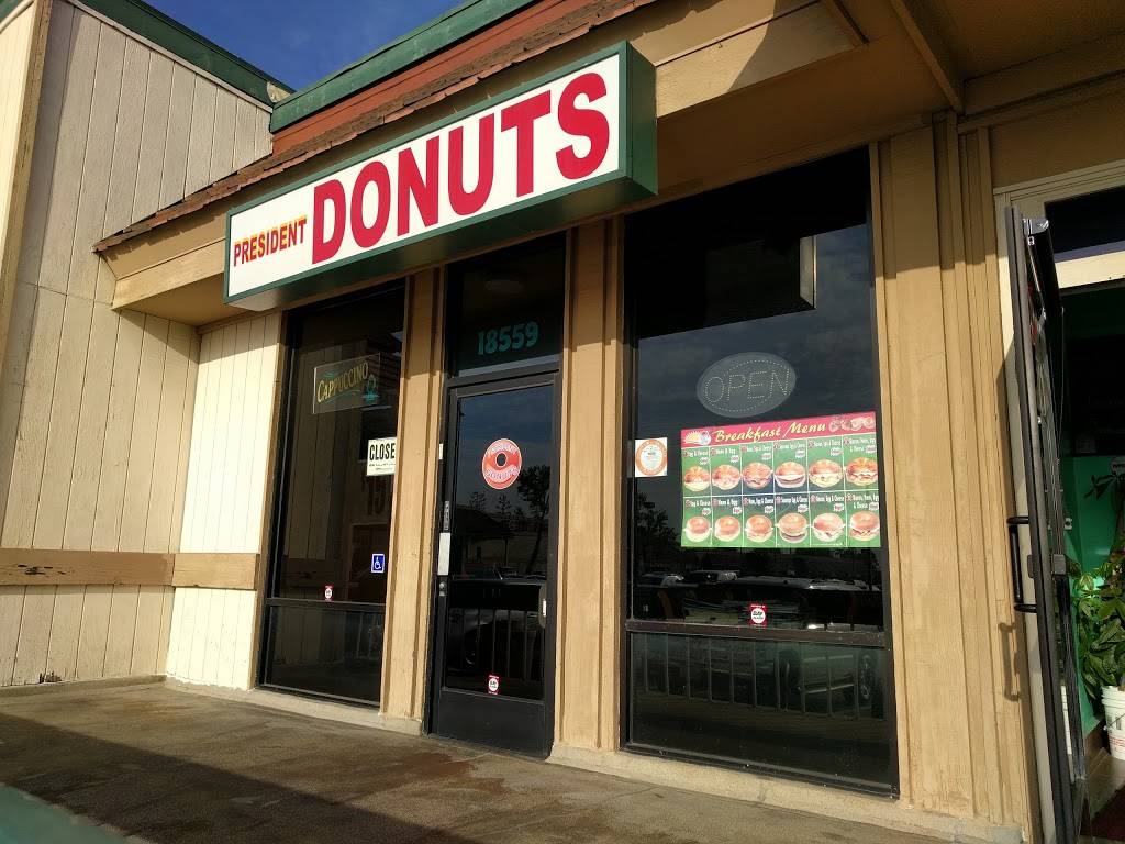President Donuts | restaurant | 18559 Yorba Linda Blvd, Yorba Linda, CA 92886, USA | 7146939888 OR +1 714-693-9888