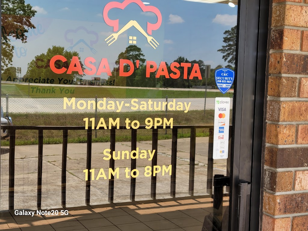 Casa D Pasta | bakery | 216 Well Rd, West Monroe, LA 71291, USA | 3185825350 OR +1 318-582-5350