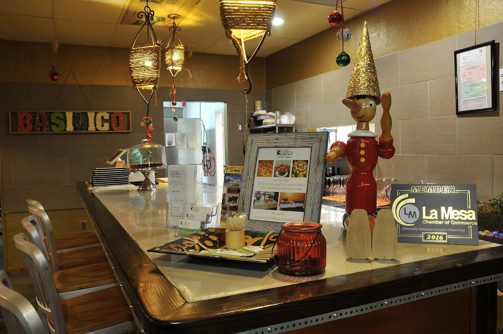 Cucina Basilico La Mesa | restaurant | 7200 Parkway Dr, La Mesa, CA 91942, USA | 6198253171 OR +1 619-825-3171