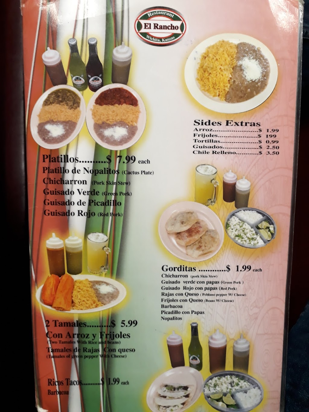 El Rancho | restaurant | 2801 N Broadway, Wichita, KS 67219, USA | 3168388252 OR +1 316-838-8252