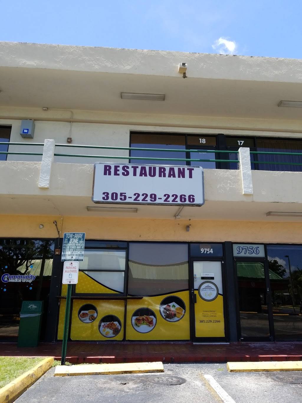 Odalys Delight Café | cafe | 9754 SW 24th St, Miami, FL 33165, USA | 3052292266 OR +1 305-229-2266